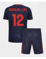 Nottingham Forest Douglas Luiz #12 Tredjedraktsett Barn 2025-26 Korte ermer (+ bukser)